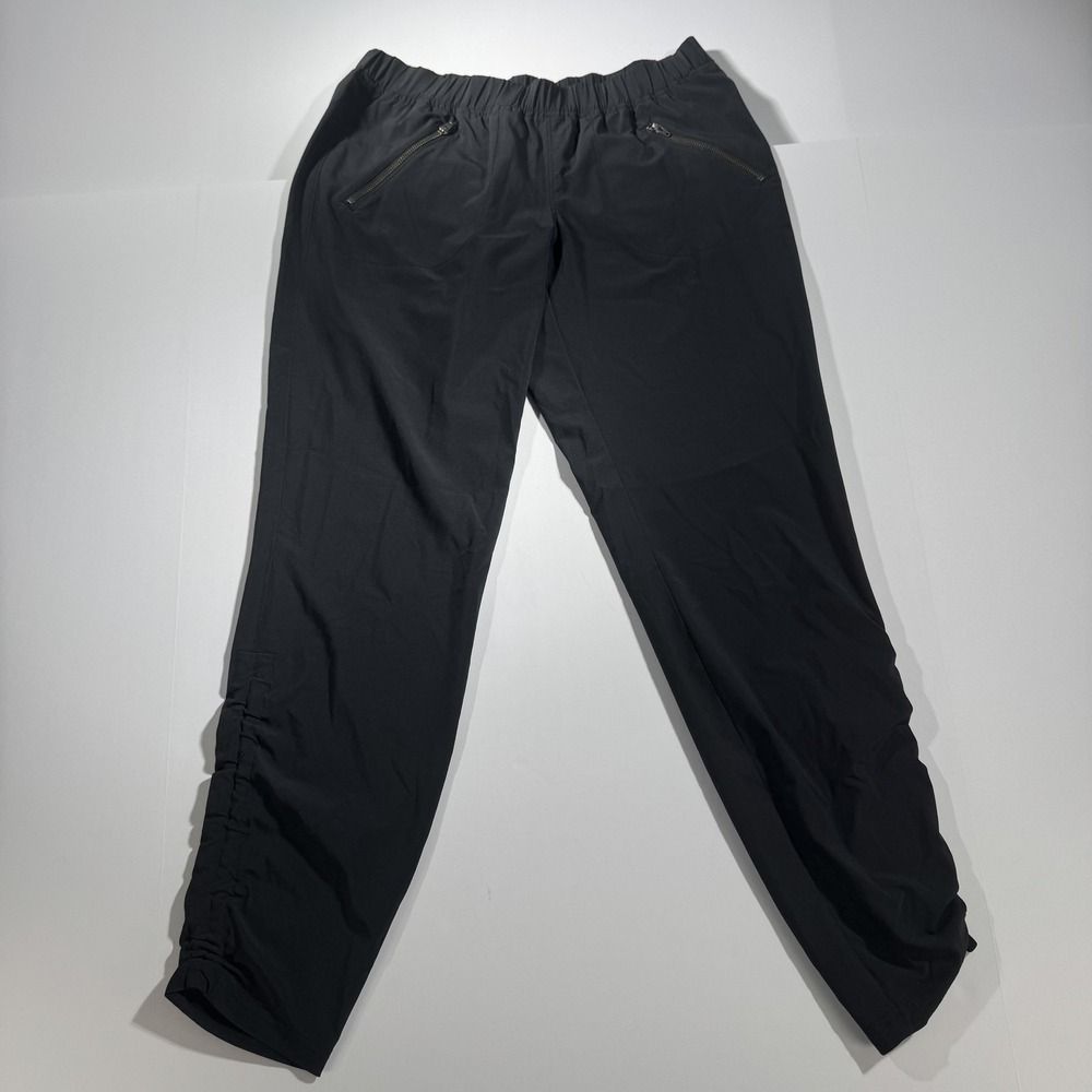 Athleta Pants Womens 2 (27x26) Black Pull On Stretch Athleisure Pocket Jogger